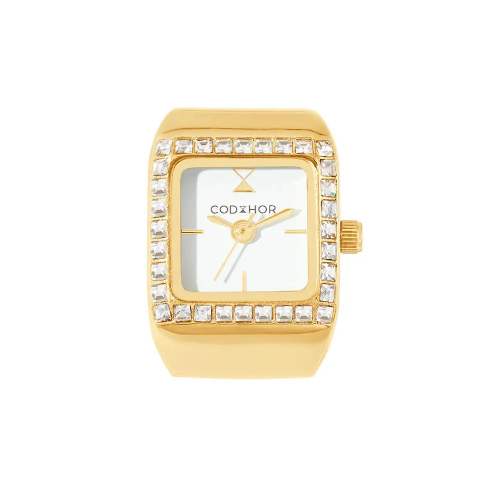 Montre Codhor Montre Bague Cléo Nacre