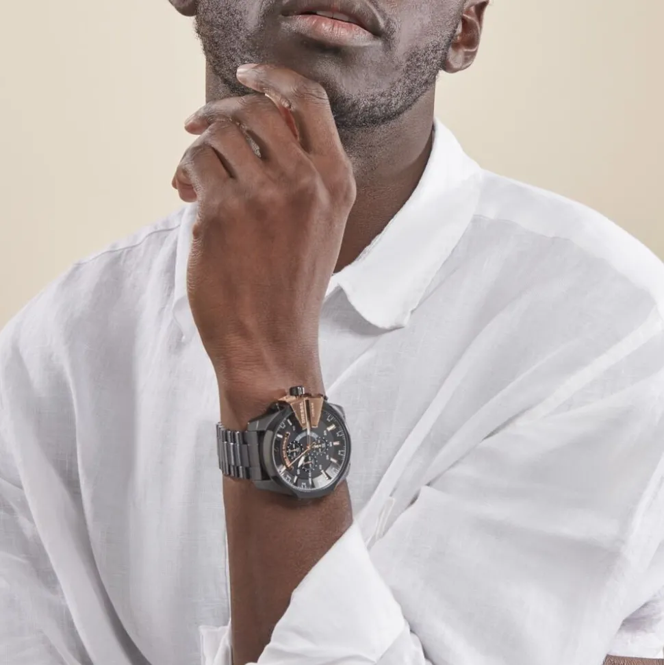 Montre Diesel Mega Chief Noir