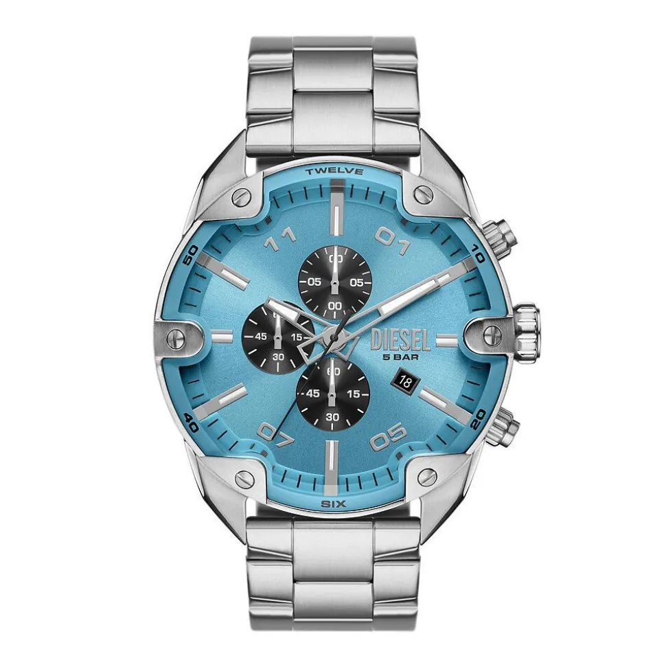 Montre Diesel Spiked Bleu