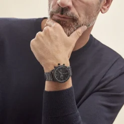 Montre Emporio Armani Noir