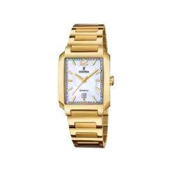 Montre Festina On The Square Nacre Blanche
