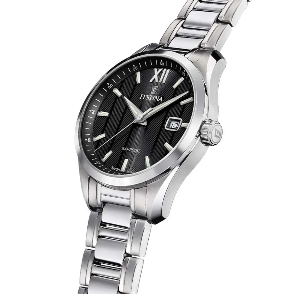 Montre Festina Swiss Made 37,5 Noir