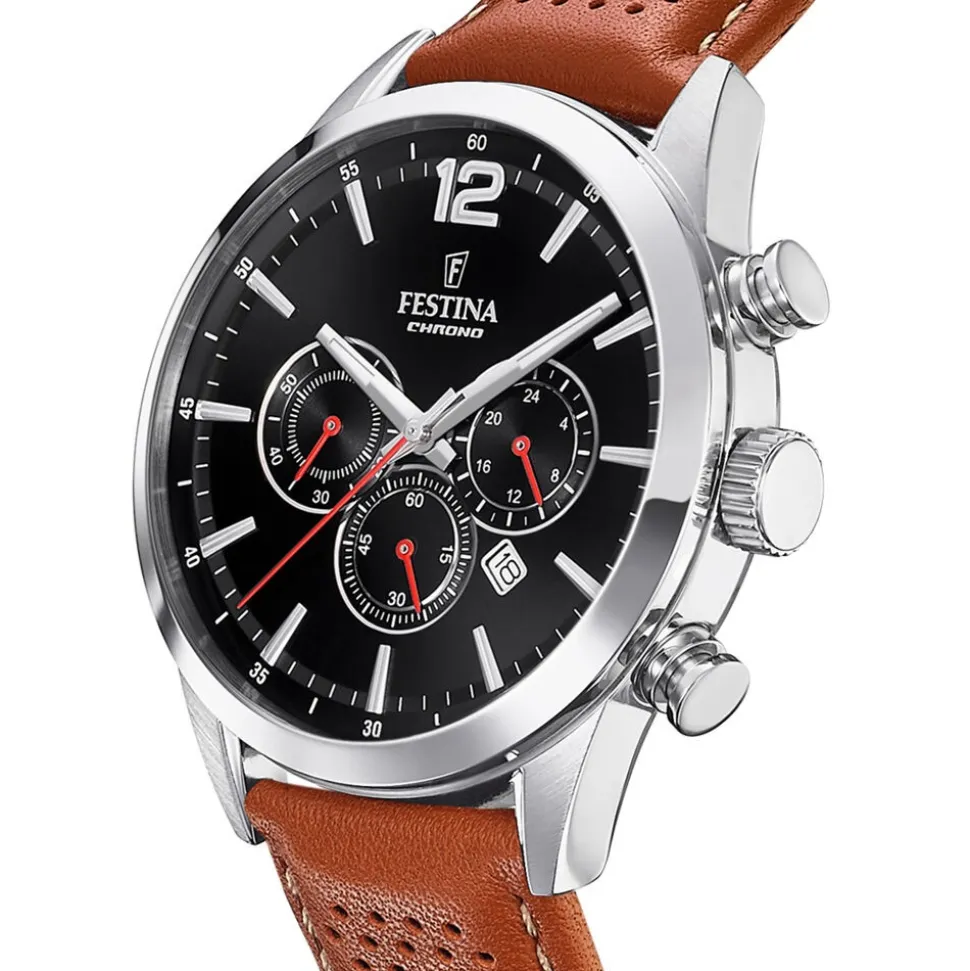 Montre Festina Timeless Chrono 44 Noir
