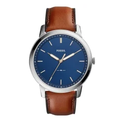 Montre Fossil Minimalist Bleu