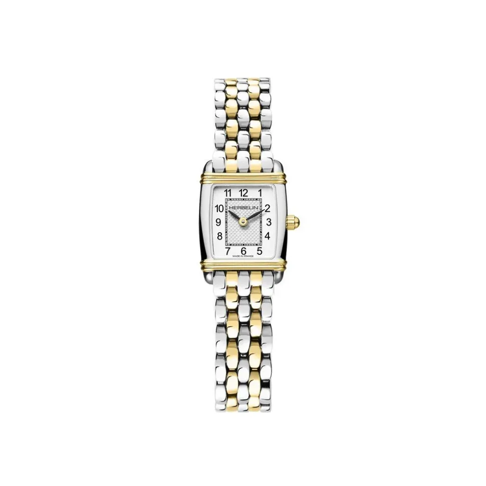 Montre Herbelin Art Deco Argenté