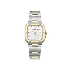 Montre Herbelin Cap Camarat Square Nacre Blanche