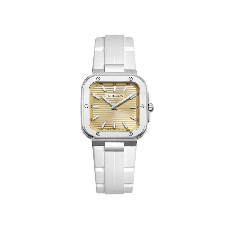 Montre Herbelin Cap Camarat Square Champagne