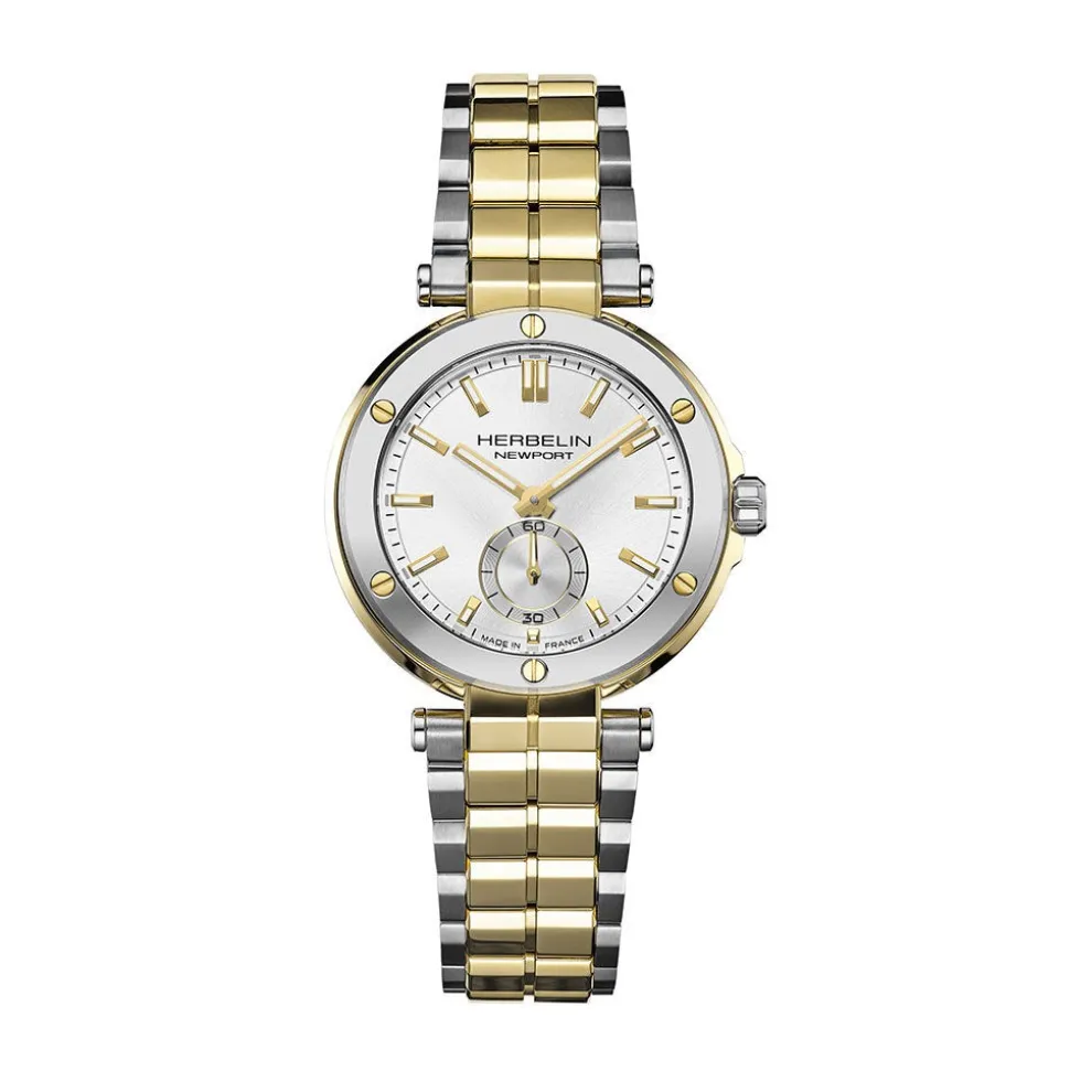 Montre Herbelin Newport Argenté