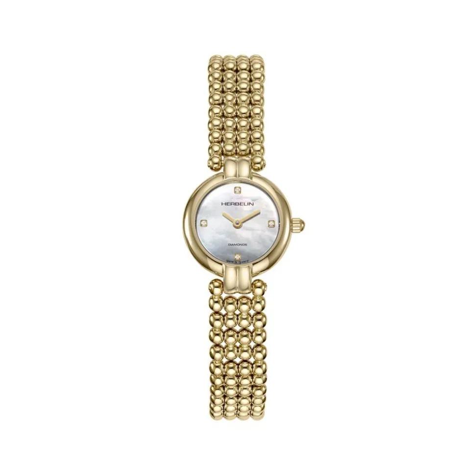 Montre Herbelin Perles Nacre Blanche