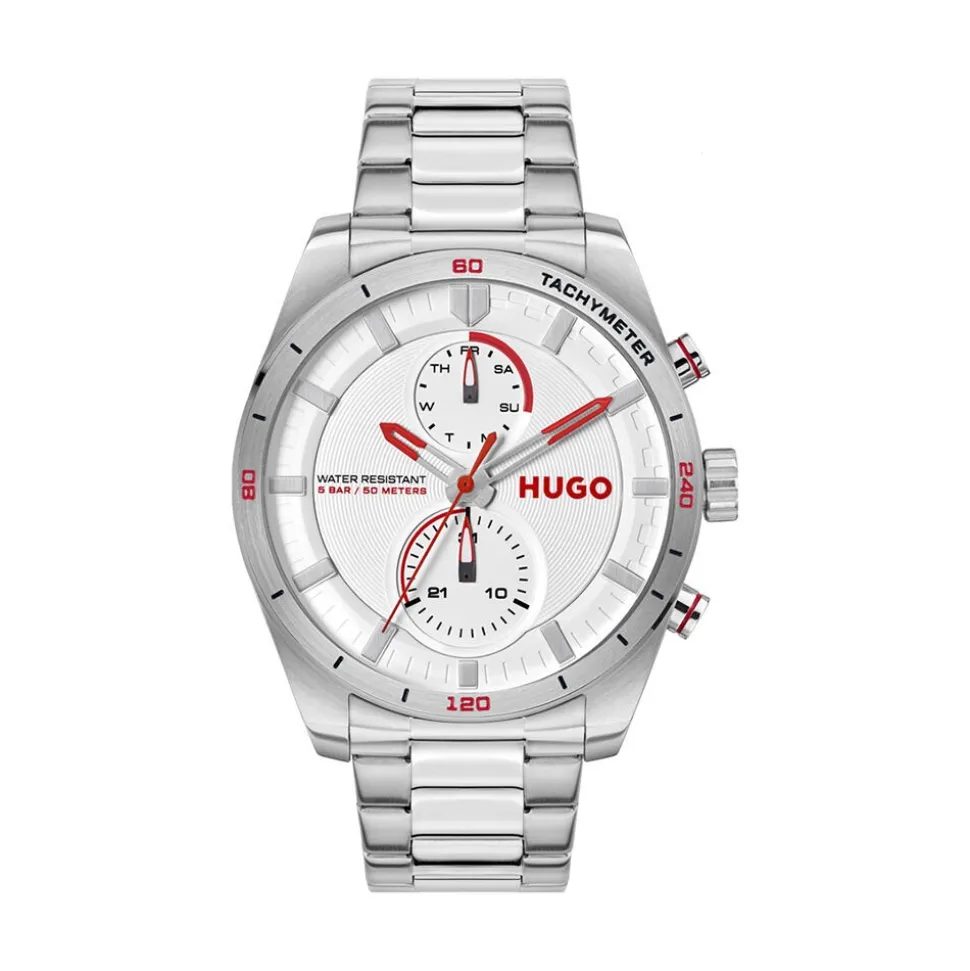 Montre Hugo Fast Blanc