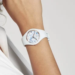 Montre Ice Watch Flower Bleu