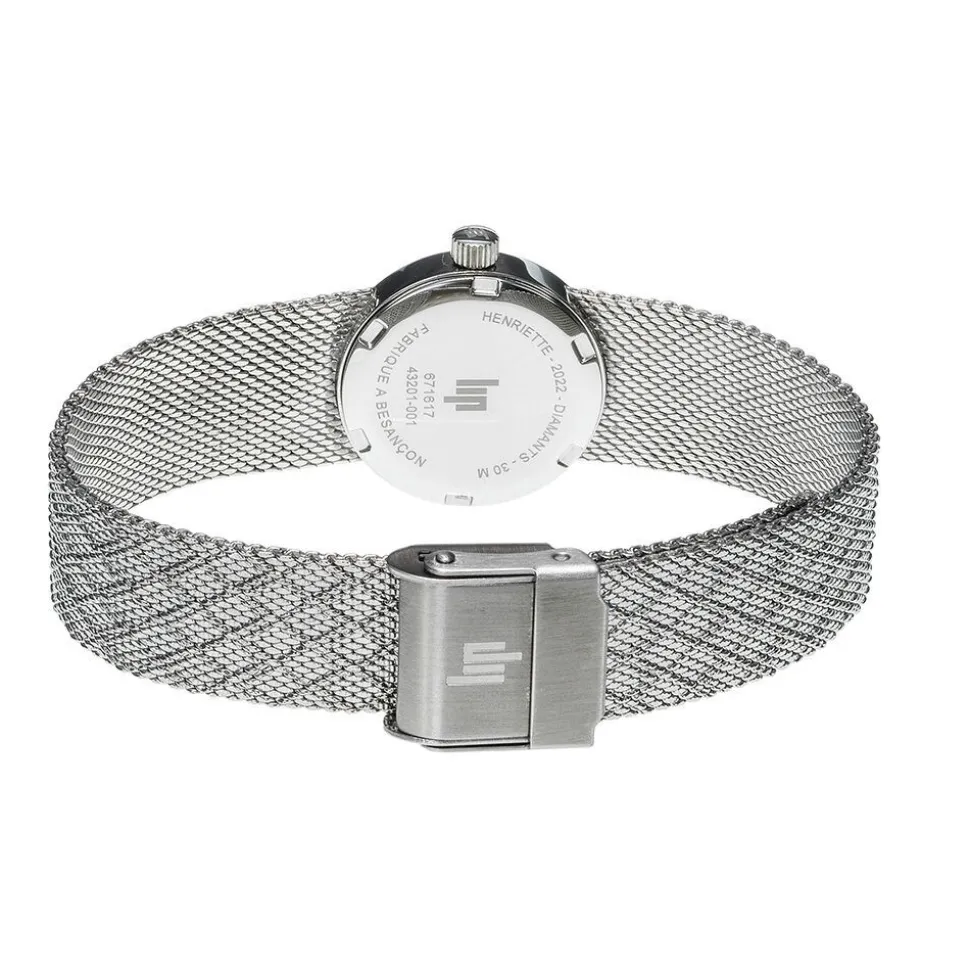 Montre Lip Henriette Diamant Nacre Noire