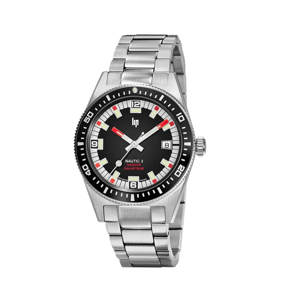 Montre Lip Nautic 3 Noir