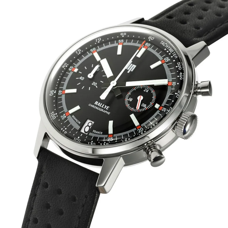 Montre Lip Rallye Meca-Quartz Noir