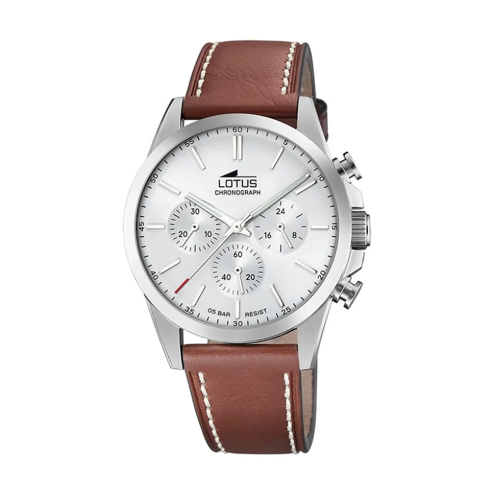 Montre Lotus Chrono 41 Argenté