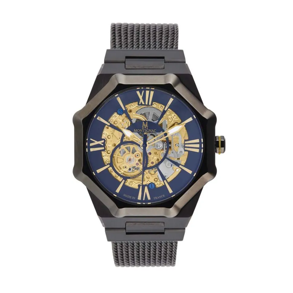 Montre Montignac Octogon Automatique Noir