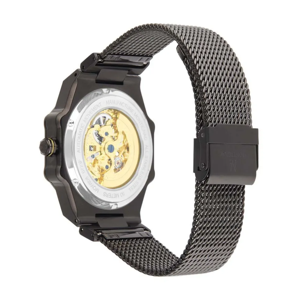 Montre Montignac Octogon Automatique Noir