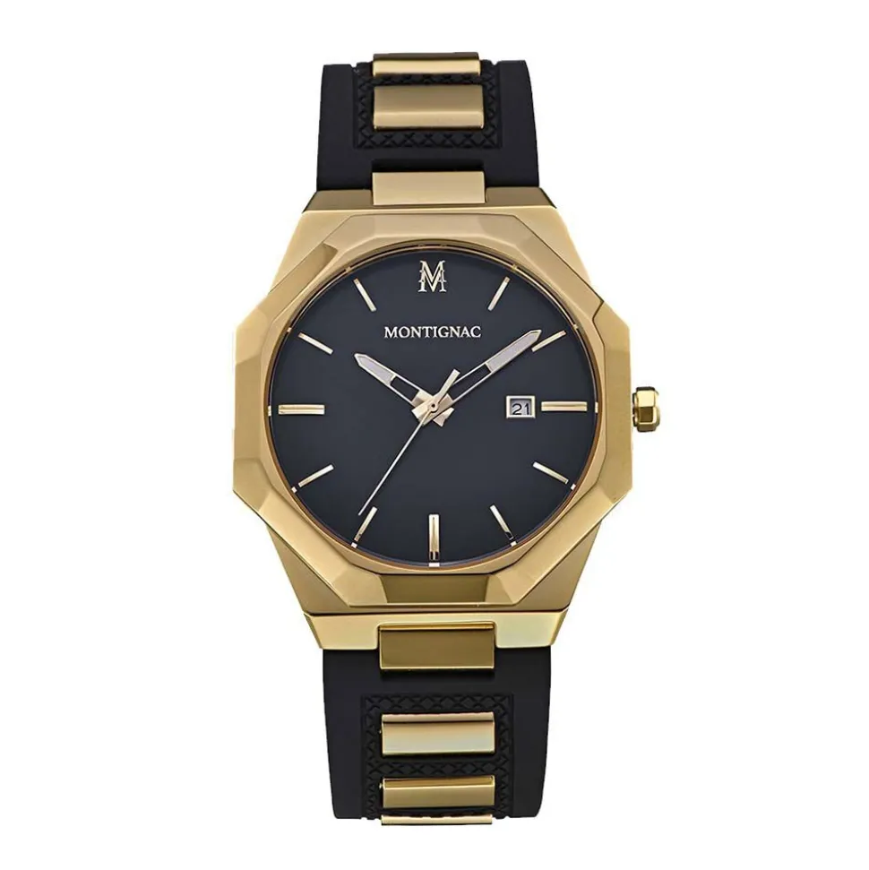 Montre Montignac Octogon Noir