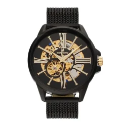 Montre Montignac Round Automatique Noir