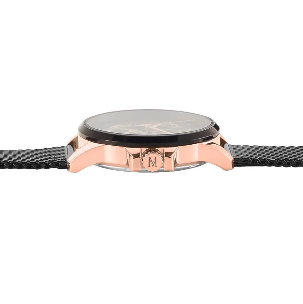 Montre Montignac Round Automatique Noir