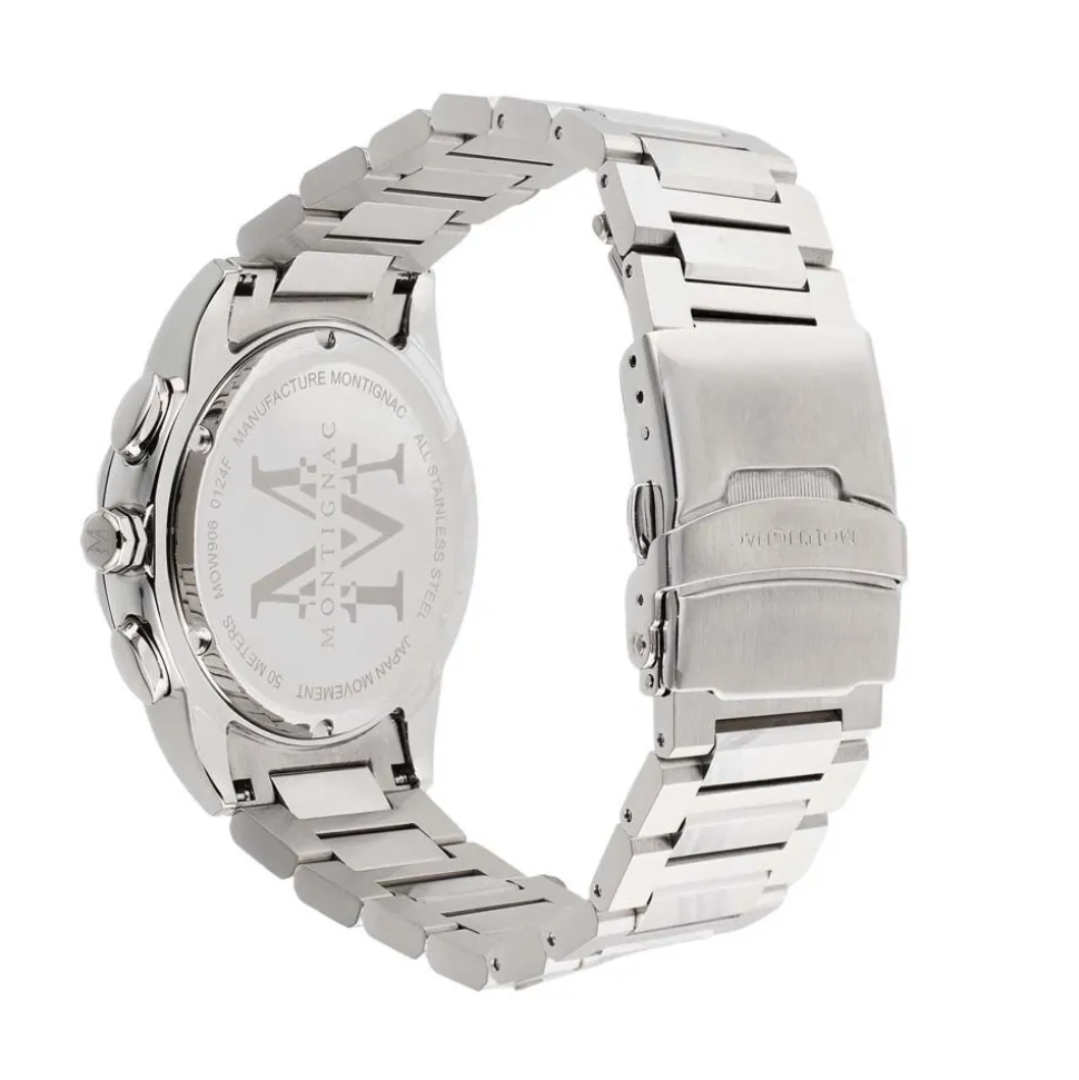 Montre Montignac Round Multifonction Vert