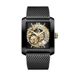 Montre Montignac Square Automatique Noir