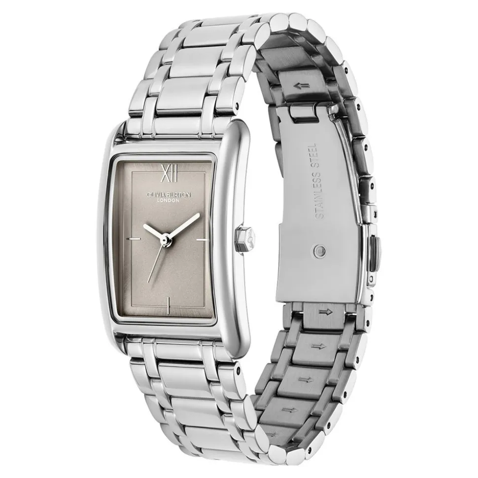 Montre Olivia Burton Grove Gris