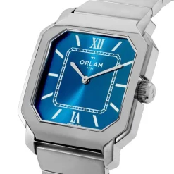 Montre Orlam Heritage Bleu London