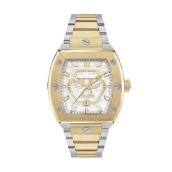 Montre Philipp Plein Hexagon Phantom Argenté