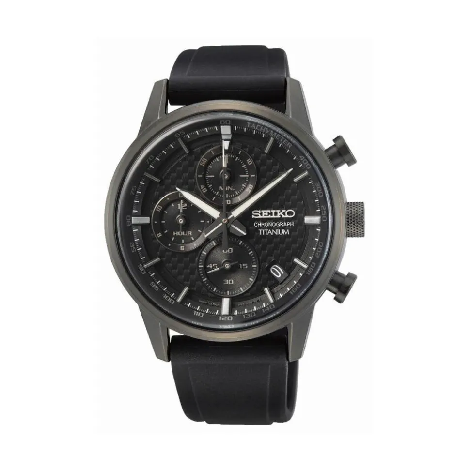 Montre Seiko Sport Titane Noir
