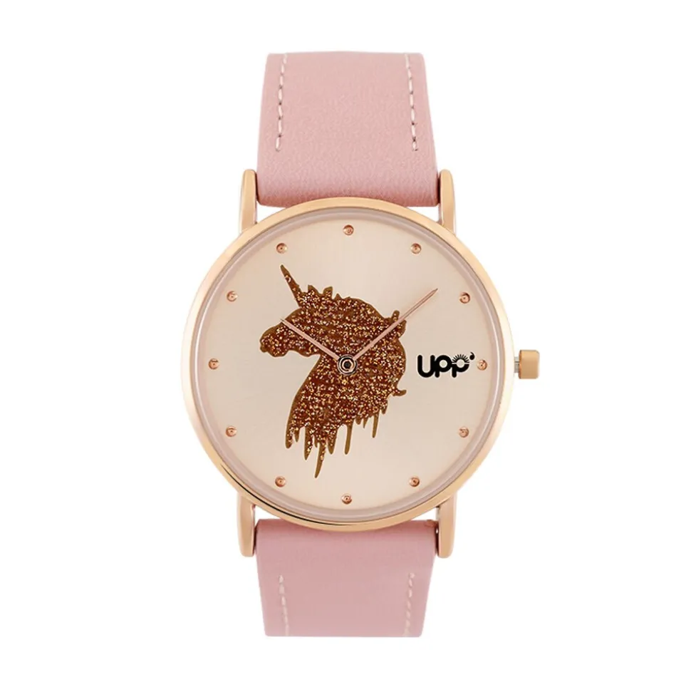 Montre Upp Solene Doré Rose