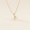 Marc Orian Pendentifs|Cadeaux Baptême > Pendentif Abelone Ange Penseur Or Jaune