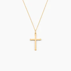 Pendentif Alyssa Croix Or Jaune