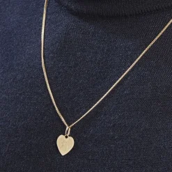 Marc Orian Pendentifs|Pendentifs Personnalisés > Pendentif Ange Coeur Or Jaune