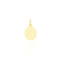 Pendentif Ange Nuage Or Jaune
