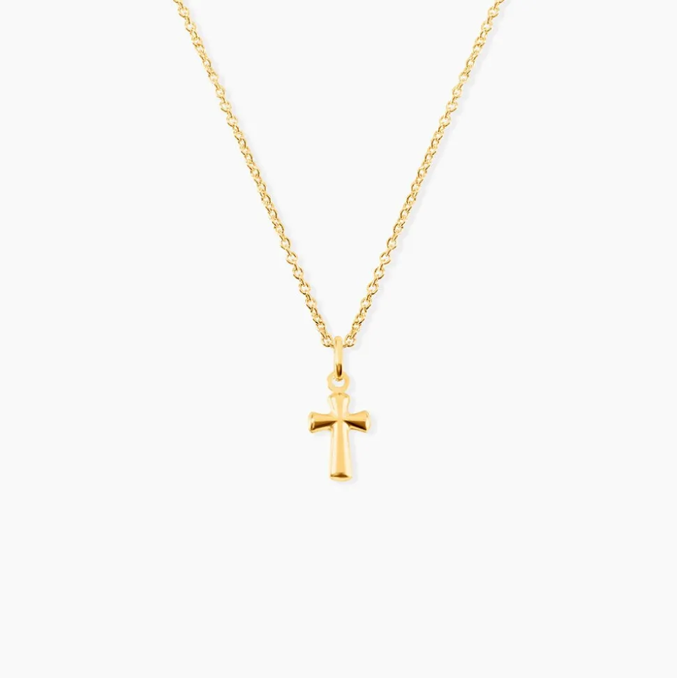 Pendentif Annabel Croix Or Jaune