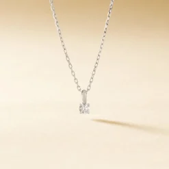 Pendentif Aphrodite Or Blanc Diamant