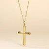 Marc Orian Pendentifs|Bijoux Homme > Pendentif Arantxa Croix Or Jaune