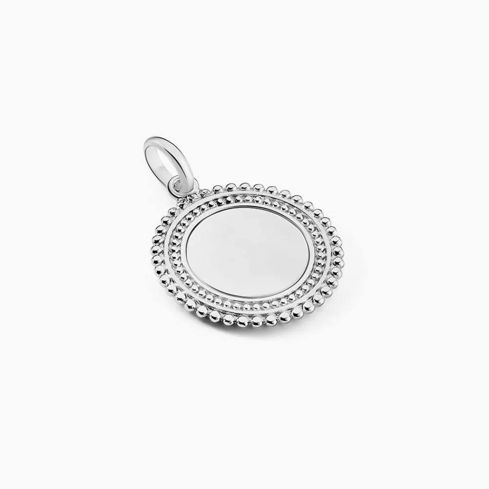 Marc Orian Pendentifs|Pendentifs Personnalisés > Pendentif Ashe Argent Blanc