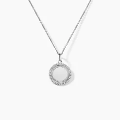 Marc Orian Pendentifs|Pendentifs Personnalisés > Pendentif Ashe Argent Blanc