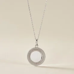Marc Orian Pendentifs|Pendentifs Personnalisés > Pendentif Ashe Argent Blanc