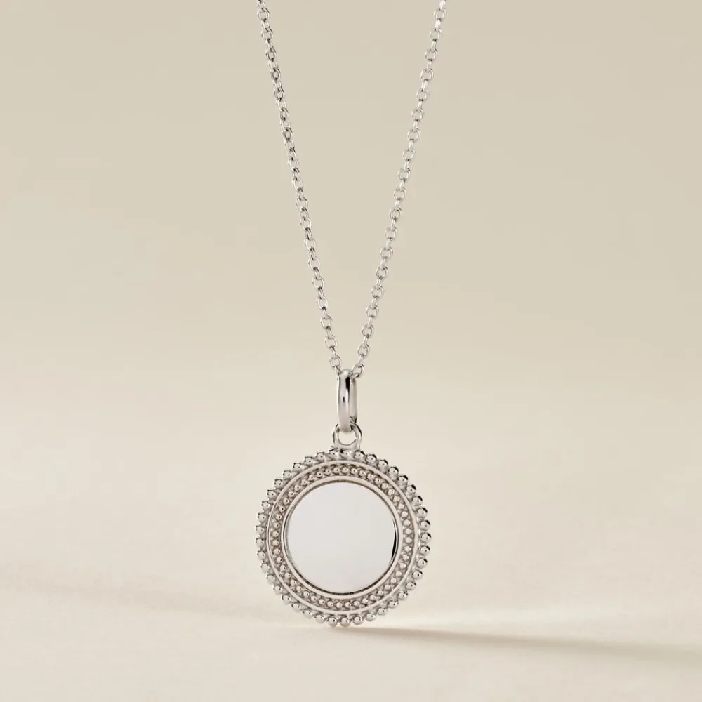 Marc Orian Pendentifs|Pendentifs Personnalisés > Pendentif Ashe Argent Blanc