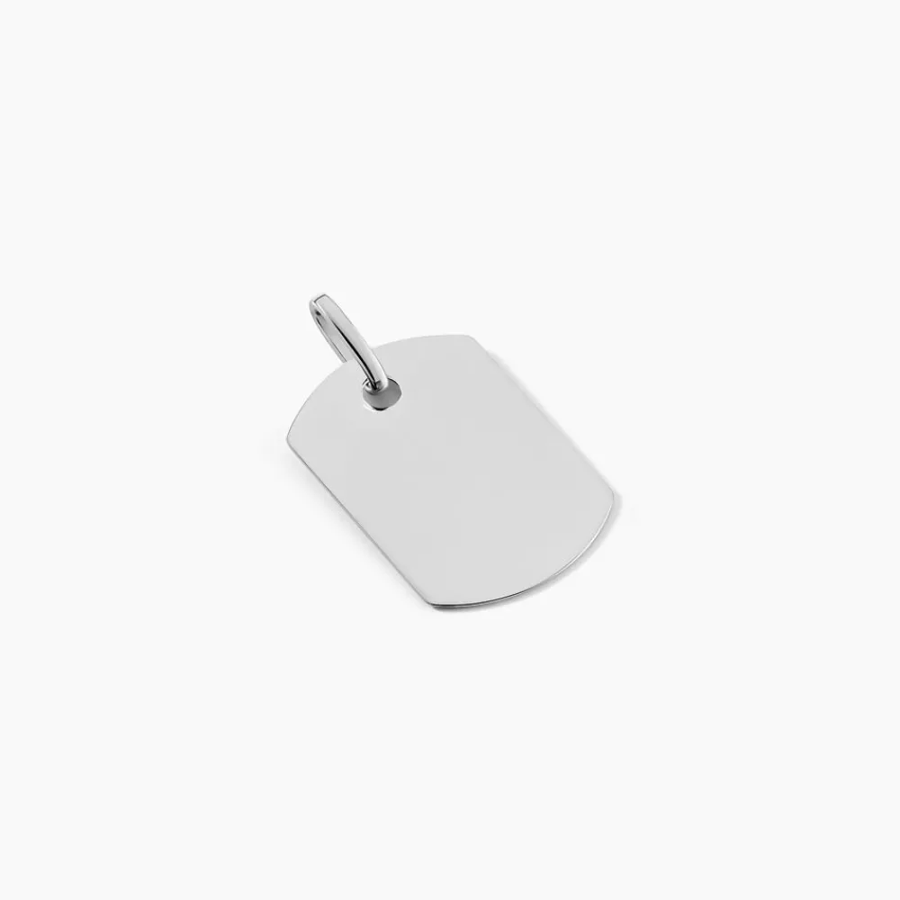 Marc Orian Pendentifs|Pendentifs Personnalisés > Pendentif Aymerik Argent Blanc