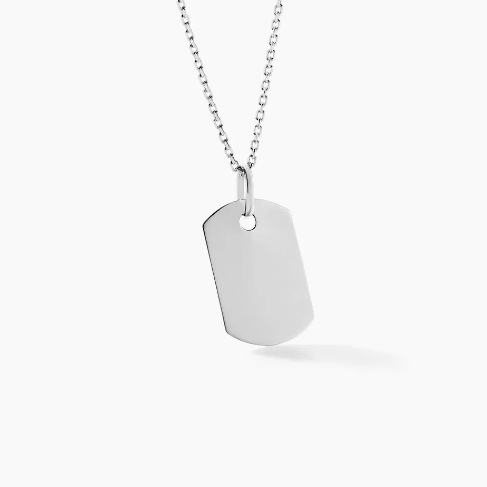 Marc Orian Pendentifs|Pendentifs Personnalisés > Pendentif Aymerik Argent Blanc