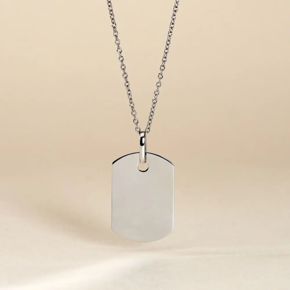 Marc Orian Pendentifs|Pendentifs Personnalisés > Pendentif Aymerik Argent Blanc
