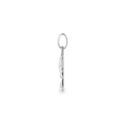 Pendentif Azeline Argent Blanc