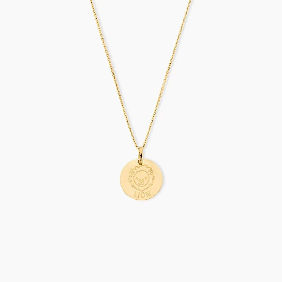 Pendentif Bergonia Zodiaque Or Jaune