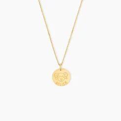 Pendentif Bergonia Zodiaque Or Jaune
