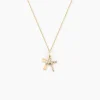 Marc Orian Bijoux Zirconium|Pendentifs > Pendentif Canice Croix Or Jaune Oxyde De Zirconium