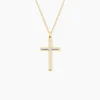 Marc Orian Pendentifs|Bijoux Homme > Pendentif Casey Croix Or Bicolore